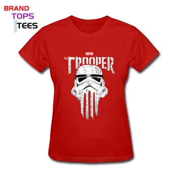 Vintage Galaktiskās Impērijas Kavalērists, T krekli Retro IMPERIAL ACADEMY Klase 1977. gada T-krekls JEDI Stormtrooper Topi, Sieviešu t-veida krekls