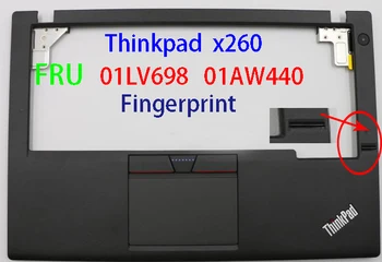 Par Thinkpad X260 melns KB Bezel/plaukstu balsts FRU 01LV699 01AW441 01LV698 01AW440
