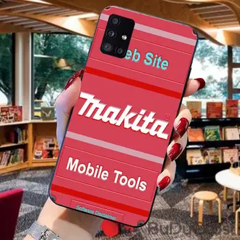 MakitaToolbox Makita Telefonu Gadījumā Samsung Galaxy A50 A7 A8 A6 Plus A9 2018 A70 A20 A30 A40