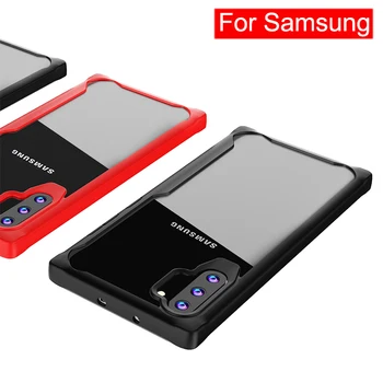 Tālrunis Case for Samsung Galaxy Note10 Plus Gadījumā Bufera Triecienizturīgs Samsung Galaxy S10 Plus E 10lite Telefonu Gadījumos Būtiska Vāciņu