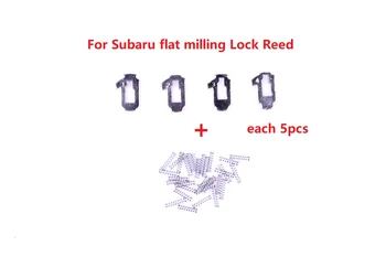 (20pcs) Auto Lock Niedru Par Subaru dzīvoklis frēzēšanas dubultā auto lock pavasarī Auto Lock Tabletes Bloķēšanas Atsperes aizvēršanas Niedru Bloķēš.