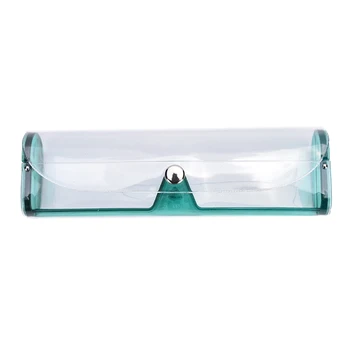 1gb 6 Krāsas Kawaii PVC Brilles Lodziņā Cute Meitene ir Caurspīdīga Brilles Gadījumā, Noderīgu Briļļu Kastes