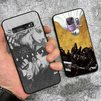 Berserk Anime Zarnas Griffith plakātu telefonu gadījumā Samsung galaxy s8 s9 s10e s10 piezīme 8 9 10 Plus korpusa vāka