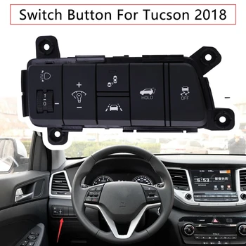Auto Multi-Funkciju, Instrumentu Paneli, priekšējo Lukturu Slēdzis Miglas lukturi Korekcijas Slēdzi-Hyundai Tucson 2018