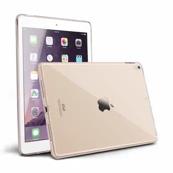 Jaunā iPad 10.5 2017 Lietā 360 Pilna Aizsardzības Mīksto TPU Vāks iPad 10.5