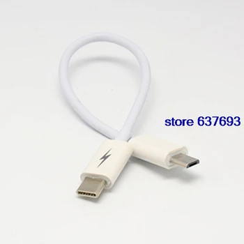 USB3.1 C Tipa Vīrietis uz C Tipa Vīrieši / Micro USB Vīrietis Datu un Uzlādes Kabelis