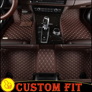 Custom fit automašīnas grīdas paklāji, starplikas par Mercedes Benz CLA W117 2016 2017 Automašīnas grīdas starplikām paklāju paklāji