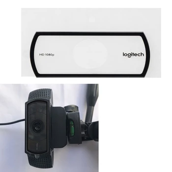 Rezerves Kameras Objektīva Vāciņu Objektīva Rāmja Vāks logitech C920 C922 C930e Webcam Remonta Piederumi