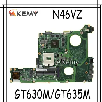 Akemy N46VZ GT630M/GT635M 2GB mainboard REV2.1 Asus N46V N46VM N46VZ N46VJ N46VB klēpjdators mātesplatē 60-N8IMB1400 Pārbaudīta