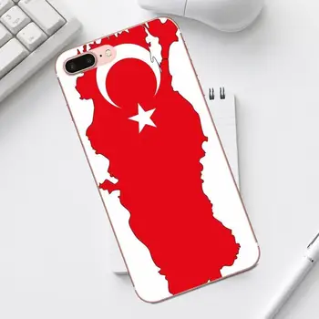 Retro Tr Turcijas Republikas Karogs Galaxy Alfa Core Ministru Piezīme 4 5 8 S3 S4 S5 S6 S7 S8 S9 mini malas Plus TPU Mobilo Telefonu