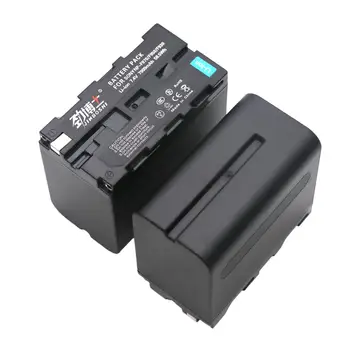 2gab NP-F970 NP-960 Rezerves Akumulators + LCD Dual USB Lādētājs SONY NP F930 F950 F770 F570 CCD-RV100