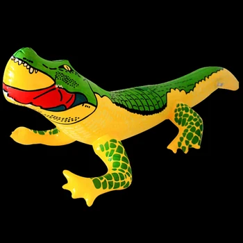Piepūšamās Krokodils Uzspridzināt Smieklīgi Ūdens Rotaļlietas, Rotaļlieta Krokodils Aligators Balonu, Vasara, Pludmale, Baseins, Piepūšamās Rotaļlietas
