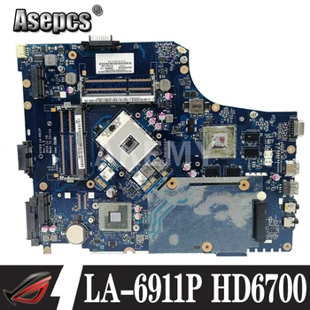 AKEMY P7YE0 LA-6911P par Acer 7750 7750G MBRB102002 MB.RB102.002 Klēpjdators Mātesplatē HD6700