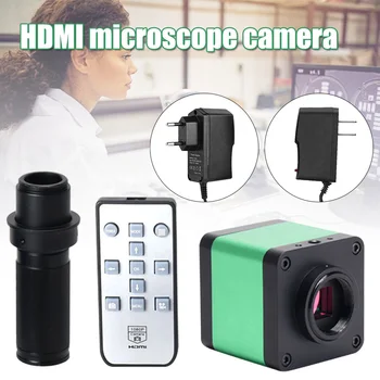 48MP Mikroskopa Kamera, HDMI Rūpniecības Mikroskops ar Digitālo Video Kameru, Rūpniecības C-Port Mount PUO88