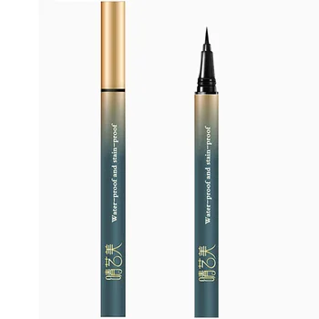 Acu zīmulis pildspalvu, ūdensizturīgu acu zīmulis šķidrā tēlotājas mākslas šķidro acu zīmulis ūdens pildspalvu krata skaņas rakstītājs melns, ne reiboni mīksts acu zīmulis pildspalvu