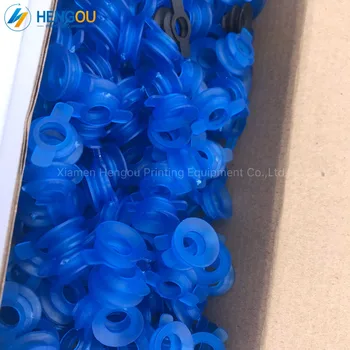 100 gabali zilā kvalitātes gumijas piesūcekņi ofseta gumijas zīdējs par gto, ofseta iespiešanas iekārtas daļas, 42.016.073