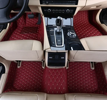 Laba kvalitāte! Pasūtījuma speciālās automašīnas grīdas paklāji Mercedes Benz GLS 7 sdvietas 2018-2016 ūdensizturīgs auto paklāji, paklāji,Bezmaksas piegāde