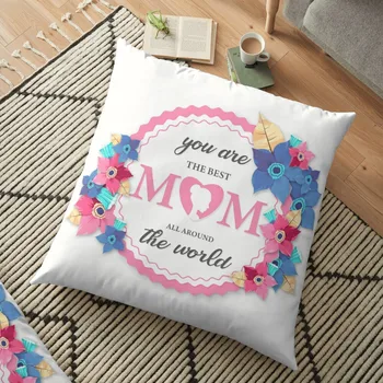 Laimīgu Mātes Diena Mamma Tu esi Lielākais Iespiests Dekoratīvs Spilvena Sofa Cover Spilvendrāna Rotājumi Mājas Dekoru Spilvena Segums