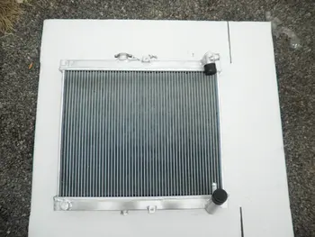 Alumīnija sakausējuma radiatoru fit Mazda RX7 FC3S RX-7 FC-3S S4 MT 86-88 +ventilators 87 1988
