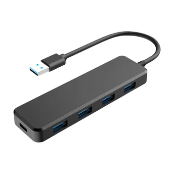 4 Porti Ar Spēļu Pagarināt Kabeli Converter USB3.0 Hub Ātrgaitas Portatīvo Flash Drive Sadalītāja Stabils Datoru Piederumi