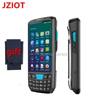 JZIOT V80 4.5 collu Kurjeru Rokas PDA Portatīvo 1D 2D Svītrkodu Skeneri Android