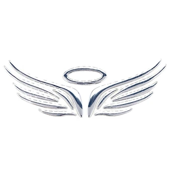 3D Eņģelis Pasaku Spārnus Auto Auto Kravas automašīnu Logo, Emblēmas Nozīmīti Decal Uzlīmes, 3 Krāsas