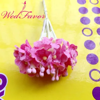 WedFavor 1,5 cm, Mākslīgā Zīda Mini Babybreath Pušķi, Ziedi DIY Scrapbooking Matu Vainags Lodziņā Aksesuāri, Kāzu Dekorēšana