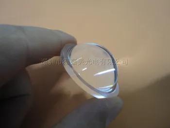 Power LED objektīva diametrs 40mm *15.3 mm Plastmasas Plano Izliekta lēca,led optisko objektīvu,Led atstarotājs objektīvs