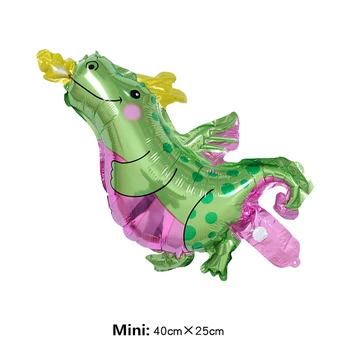 Dinozauru puse baloni pastaigas dinozauru 18inch dinozauru kārtu folija baloni karikatūra pūķis happy birthday puse dekori bērnu rotaļlietu