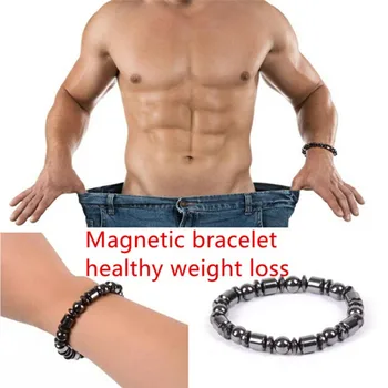 1PC Regulējams Novājēšanu Biomagnetism Magnētiskā Aproce Magnētisko Veselības Aprūpes Novājēšanu Produktu Magnētisko Kārtu Melns Akmens
