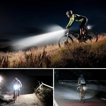 Velosipēda lukturu uzlādes indikators ķivere gaismas kalnu velosipēds uzlādes astes gaismas lukturu komplekts