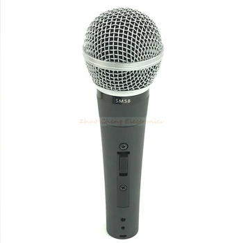 KSOAQP 3PCS augstākās Kvalitātes Nekustamā Transformatoru SM 58LC 58S 58SK Dinamiskais Rokas mikrofons Karaoke Vadu Mikrofons Mike Mikrofons ar ieslēgšanas/izslēgšanas Slēdzi