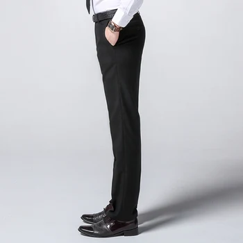 Jaunas Rudens Modes Vīriešu Uzvalku Bikses Garās Bikses Slim Modes Vīriešu Biznesa Gadījuma Kleita Plus Lieluma Elsas 29-40 U43