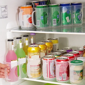 Virtuvē Ledusskapis Uzglabāšanas Kaste Cola Dzērienu Varat Telpas taupīšanas Apdares Četras Lietas Glabāšanai Organizators Izturīgs Pārtikas Konteiners
