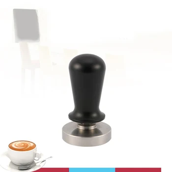 58Mm Kalibrēts Spiediena Aizskart Kafijas Un Espresso Elastīgs Pulveris Compactor Nerūsējošā Tērauda Kafijas Pulveris Āmuru Īpašu Powd