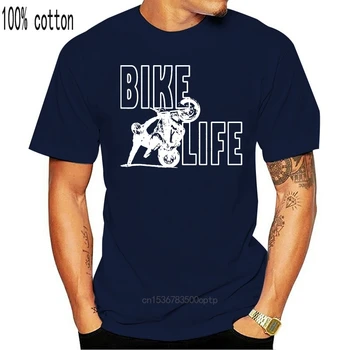 PHIKING Komiksu Ride T-Krekls Vīriešiem Melnās Vasaras Tee Kreklu Personalizētu RITEŅBRAUKŠANAS DZĪVES Homme Topi Džentlmenis