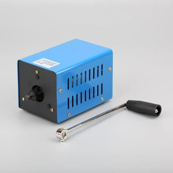 20W Generator Portatīvo lieljaudas Roku izliekts Lādēšanas Ģenerators ar 2000 APGR. / min USB Uzlādes Avārijas Dynamotor vēja ģeneratora