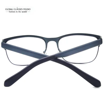 Brilles Unikālas Optiskās Brilles, Labs Objektīvs Vīrieši Sievietes Metāla Augstas Kvalitātes Rāmis Modes Tendence Klasisks Dizains Briļļu V0810-C1
