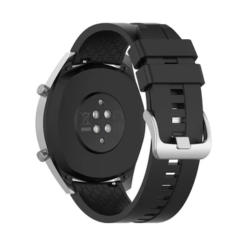 22mm skatīties siksnu Ticwatch Pro / Ticwatch E2 / Ticwatch S2 silikona sporta watchband par Moto 360 2rd 46mm rokas siksniņu