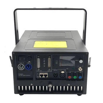 Rūpnīcas cenu 14W RGB lāzera gaismu, ar flightcase iepakojuma /DT40 skeneris, disko gaismas
