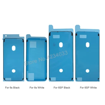 50GAB Ūdensizturīgu Līmi, Uzlīmes iPhone 7 6S Plus 7Plus 8 X 8P 3M Pre-Cut Gule LCD Ekrāna Rāmi Lentes Remonta Daļas Montāža