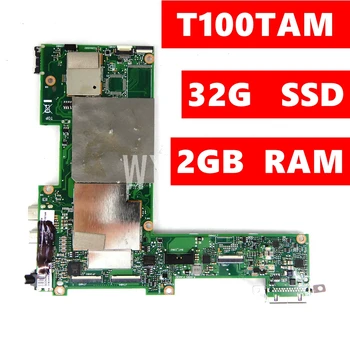 T100TAM Mātesplati Z3735F PROCESORU, 32GB SSD 2GB RAM ASUS T100TAM Tablete Mainboard Testa OK