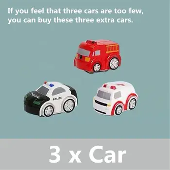 Smart Riteņiem Park un Uzziniet, Deluxe Garāža - Mini Pull Atpakaļ Auto Rotaļlietas XX9E