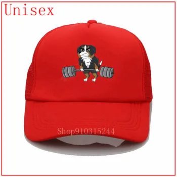 SPORTA Bernese Kalnu Suns Kultūrisms, Svarcelšana Beisbola cepure Tētis, Cepure, Kokvilnas Smalku Izšuvumu Snapback Cepures Pasūtījuma