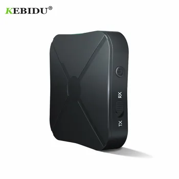 Kebidu 2in1 Bluetooth 4.2 Raidītājs & Uztvērējs Bezvadu Audio Adapteris 3,5 mm Aux Audio Atskaņotājs, TV/ Home/Viedtālruni PK B6