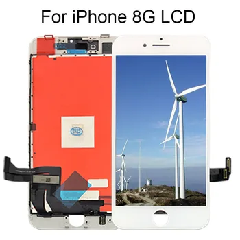 LCD displejs Priekš iPhone 8 8G LCD Displejs, Touch Screen Digitizer Montāža Nomaiņa iPhone 8G LCD Ar Bezmaksas Remonta Instrumenti