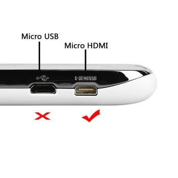 Micro HDMI-saderīgam Kabeļa Adapteris Micro HDMI-saderīgam D Tipa HDMI-saderīgam Micro D tipa Kabeļu Vadu Vīriešu Vīrietis