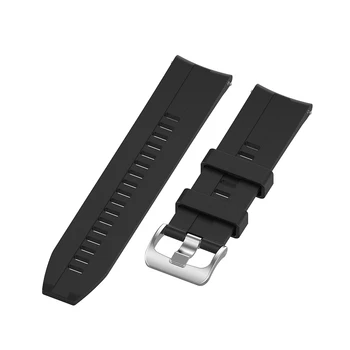 Par VTN 47mm Silikona Siksniņa Watchband par Xiaomi Huami Amazfit PACE/Stratos 3 2 2S Skatīties Aproce Joslu Samsung Rīku S3 Correa
