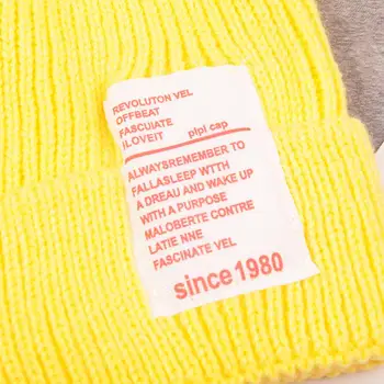 Modes Bērni Gadījuma Klp Trikotāžas Elastību Etiķetes Cepuri Baby Boy Girl Bērnu Pavasara, Rudens Silts Apģērbs, Aksesuāri