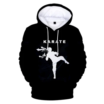 Kyokushin Karate 3D Hoodies Kyokushin Karate Rudens Ziemas Treniņtērpi Augstas Kvalitātes Hoody Drukāt jaunpienācēji Classic Vīrieši Sievietes